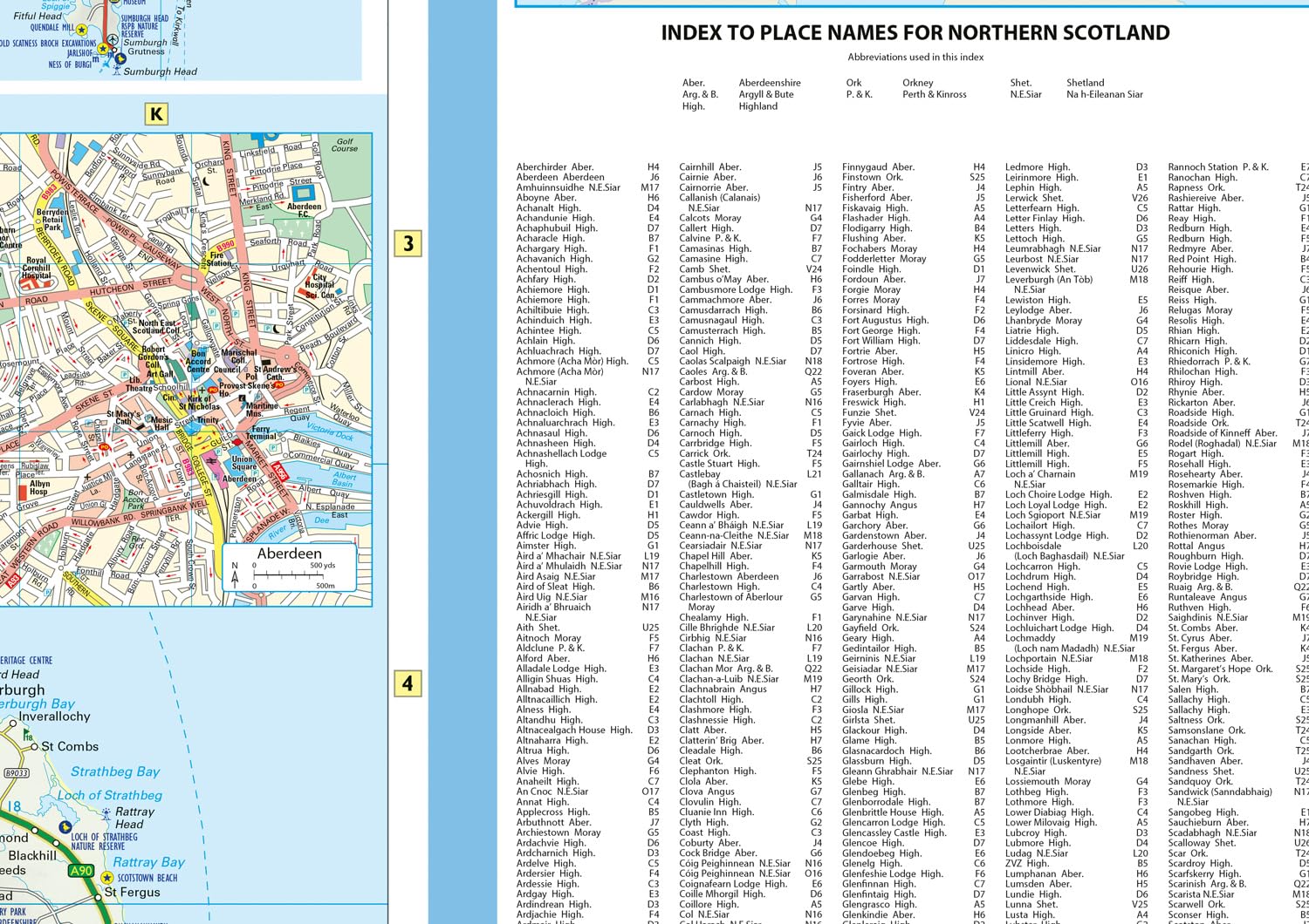 Scotland Touring Map: Ideal for exploring Scotland