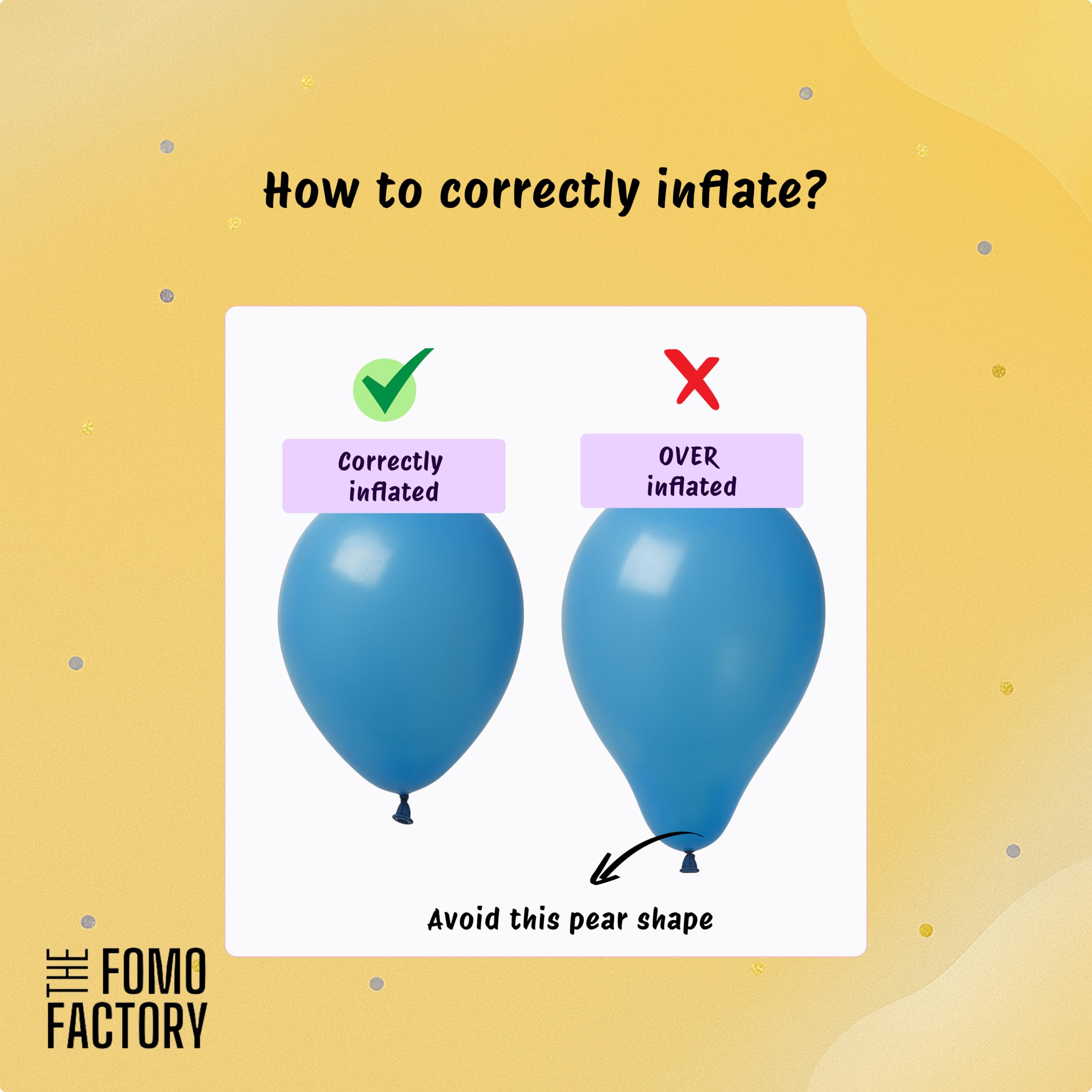 FOMO Factory Birthday Decoration Kit - Balloons & Lights -8 FOMO Factory Birthday Decoration Kit - Balloons & Lights -8