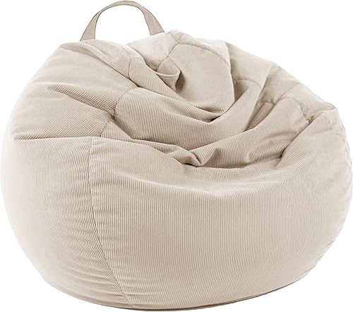 Miniatura 20 de LPMOERA Funda para Silla Puf de Almacenamiento de Animales de Peluche (Sin Relleno) Para Niños y Adultos. Camas Perezosas para Mascotas 2-Gris