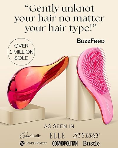 Miniatura 5 de Cepillo desenredante para cabello grueso, rizado, liso y natural, cepillo desenredante suave para mujeres, niños y niños pequeños con cerdas