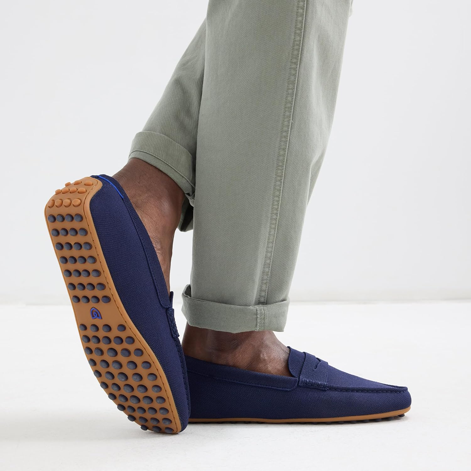 Rothy's The Men's Daily Driver, New Slip-On Penny Loafers for Men, Business-Casual Comfort, Sustainable & Washable