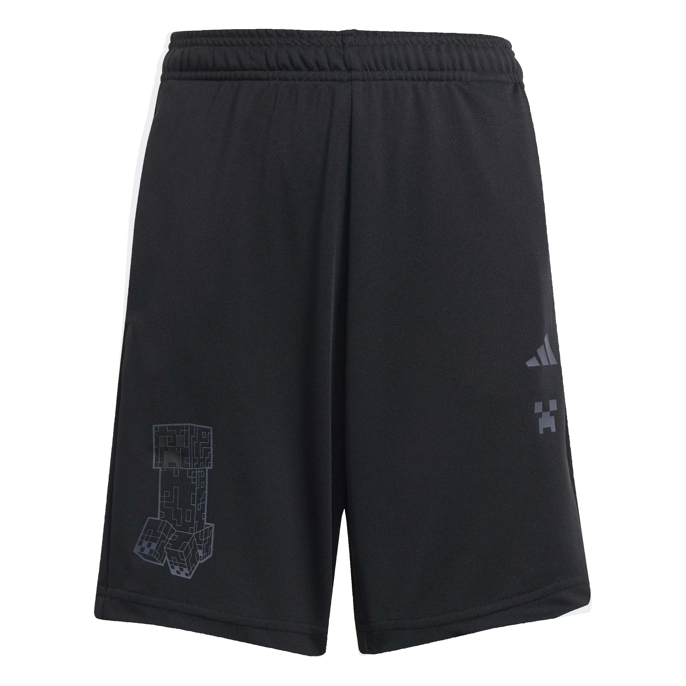 adidas Unisex Kids Minecraft Training Short, Black, 13-14 Years