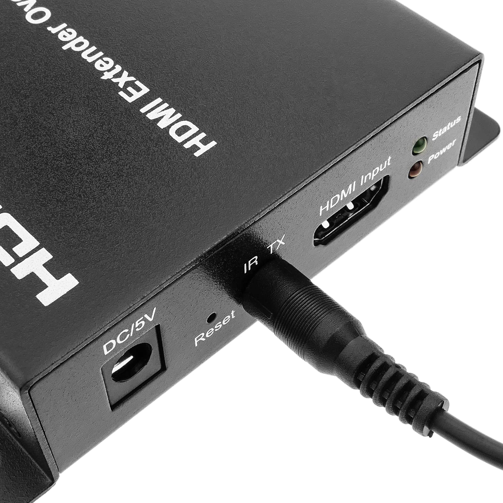 BeMatik - Prolunga HDMI Prolunga FullHD 1080p via cavo ethernet Cat.5e Cat.6 120m - Trasmettitore