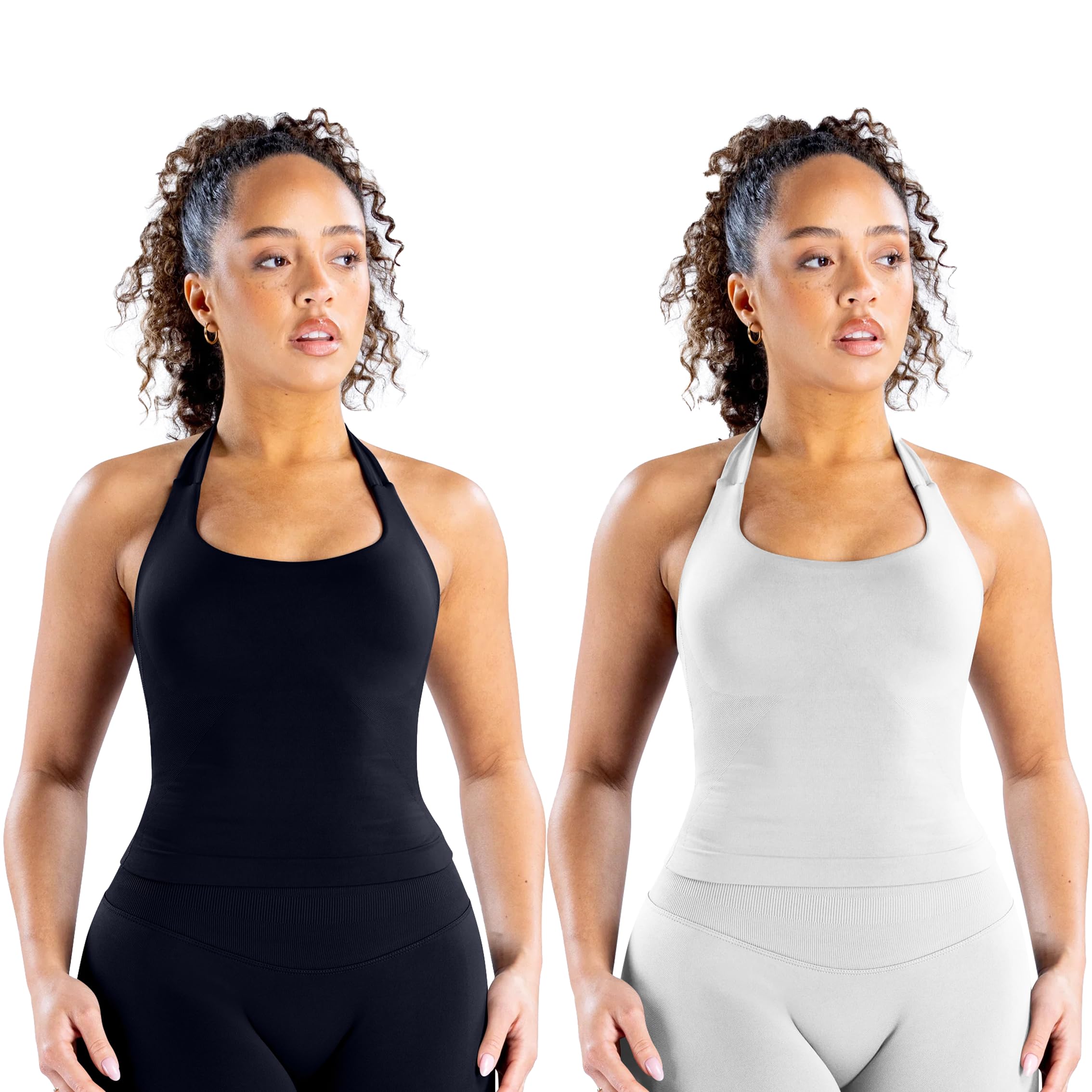 Impact Halter Top Sport Yoga Serbatoi Donne Allenamento Fitness Palestra Outdoor Running Canotte