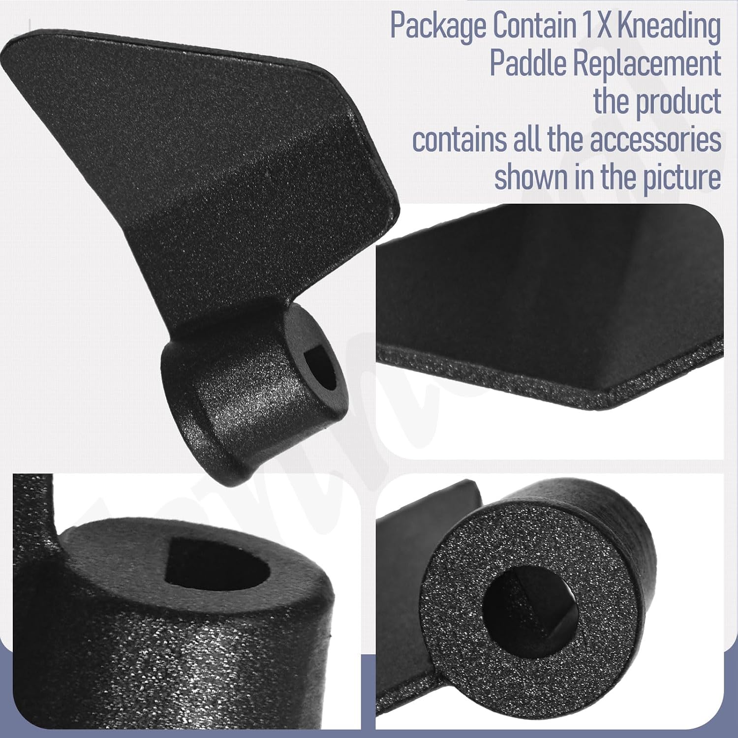 CBK-110KP Kneading Paddle Replacement Compatible with Cuis-inart Bread Machine Fits CBK-110P1 AHS15AB-PW 3066 3067 KF329 KF140 3093 3094 3111 3112