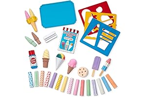 Melissa & Doug Ice Cream Shop Fun Chalk for Kids