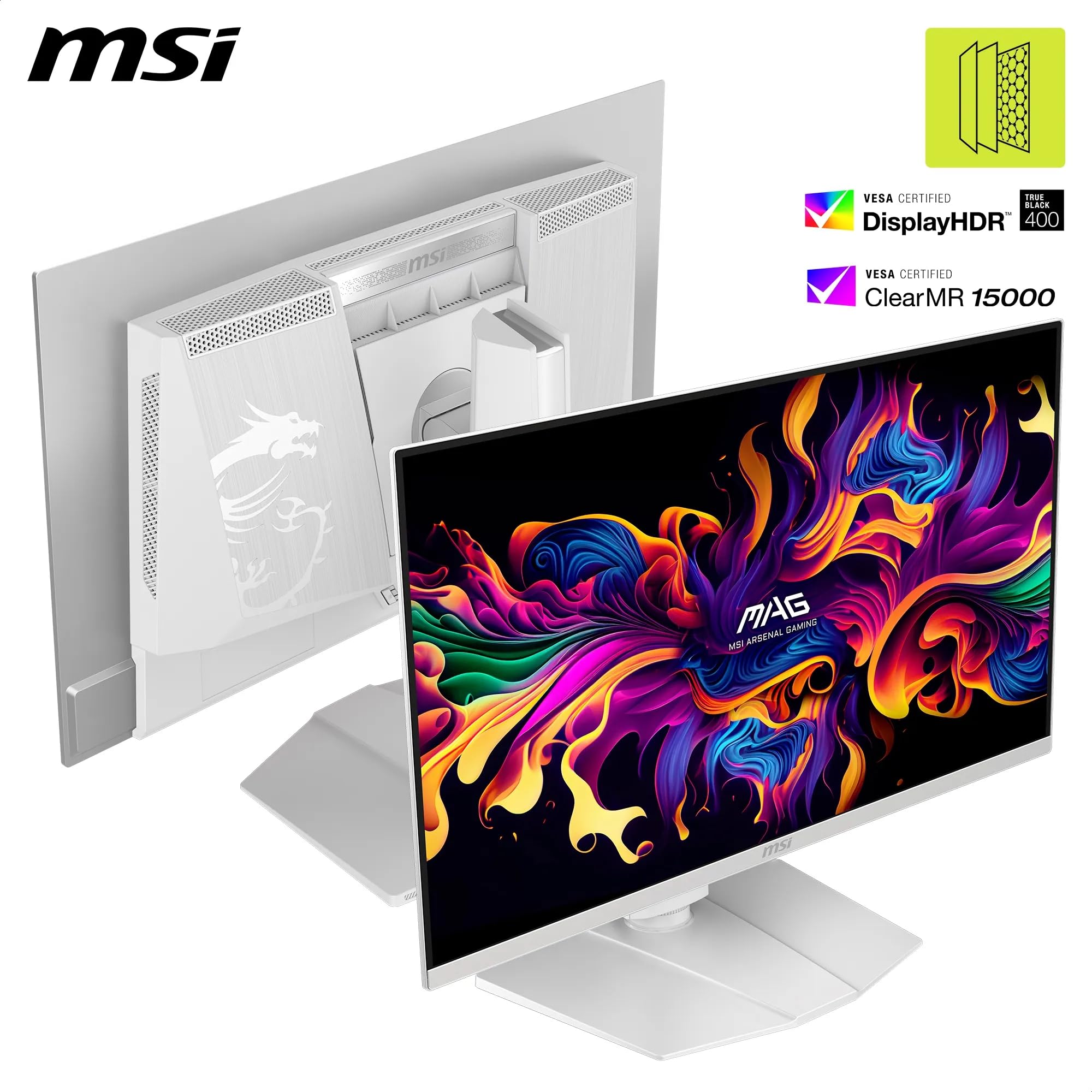 MSI MAG 272QPW QD-OLED X28 Écran Gaming 26.5” WQHD