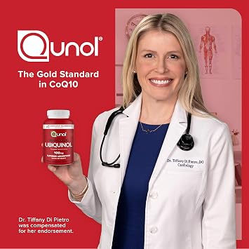 Qunol Mega Ubiquinol CoQ10 100mg, Superior Absorption, 120 Softgels