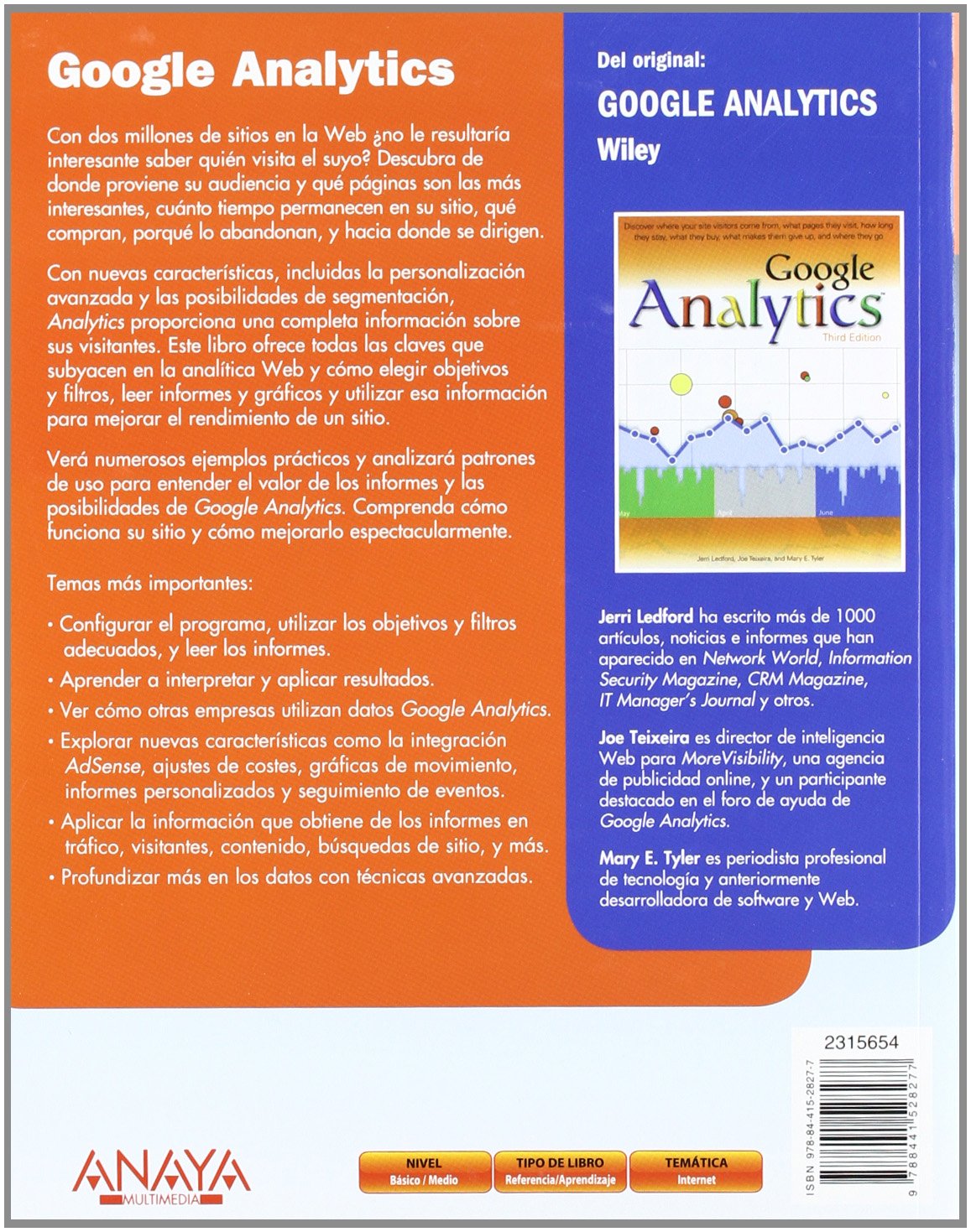Google Analytics (Títulos Especiales)