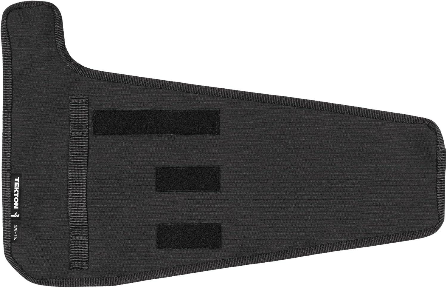 TEKTON 11-Tool Angle Head Wrench Pouch (Black, 3/8-1 in.) | OTP21105