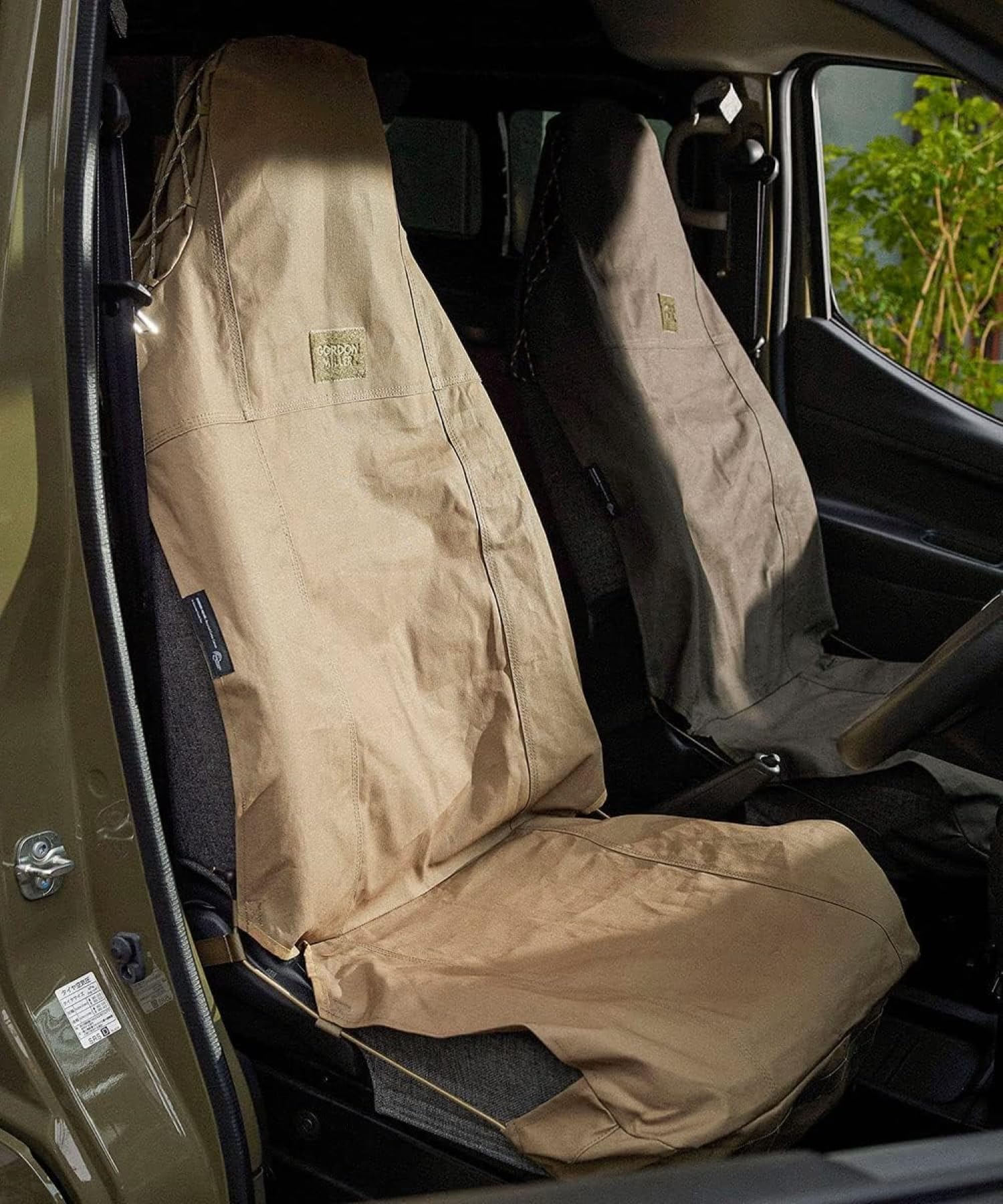 Amazon.co.jp: GORDON MILLER 車用 リサイクルキャンバス フロント  