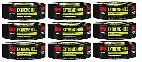 2830-B Cinta adhesiva resistente, sujeción extrema, 1.88 pulgadas x 35 yardas. Cantidad 9