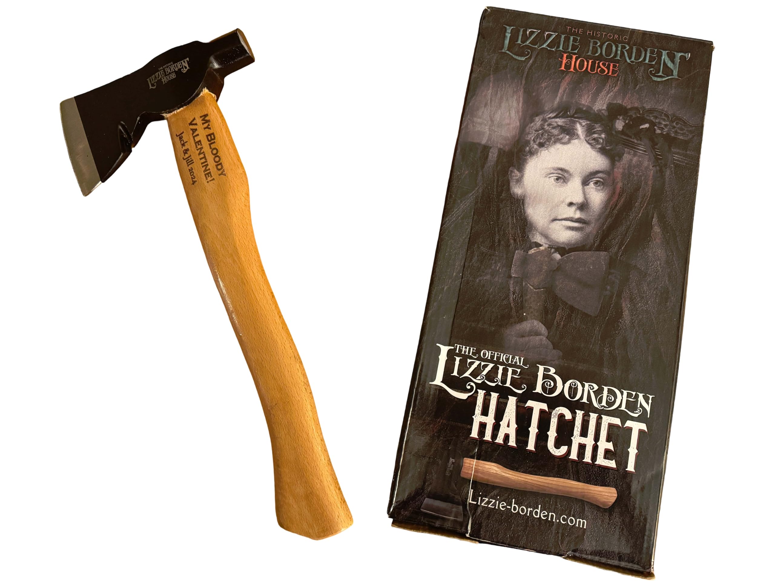 Official Lizzie Borden House Hatchet Collectors Item | Halloween Collectible | Gothic Home Decor | Spooky Souvenirs