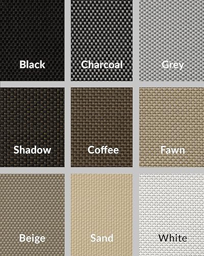 Miniatura 6 de CHICOLOGY  Pantalla de rodillo solar sin cable, montaje interior, persiana con cenefa de cassette. Perfecto sala de estaroficinacocina y más. Ancho