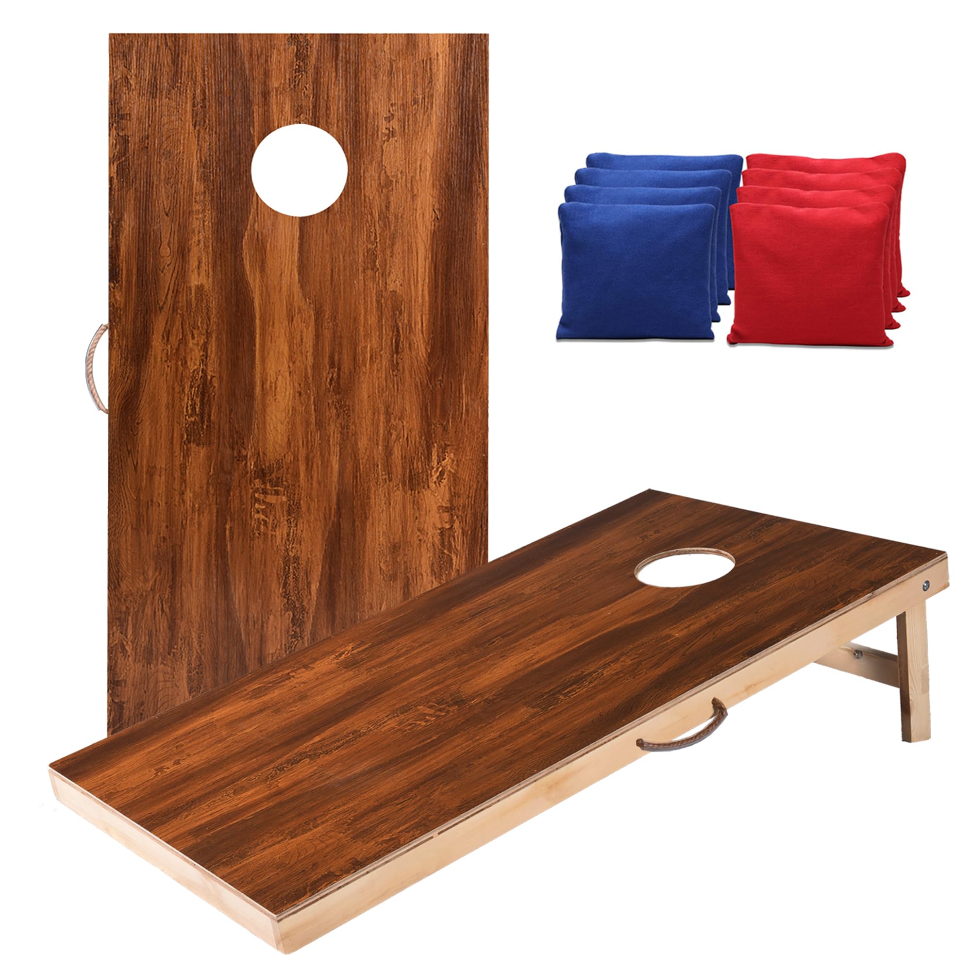 Photo 1 of Sportdo 4x2 ft Solid Wood Cornhole Set
