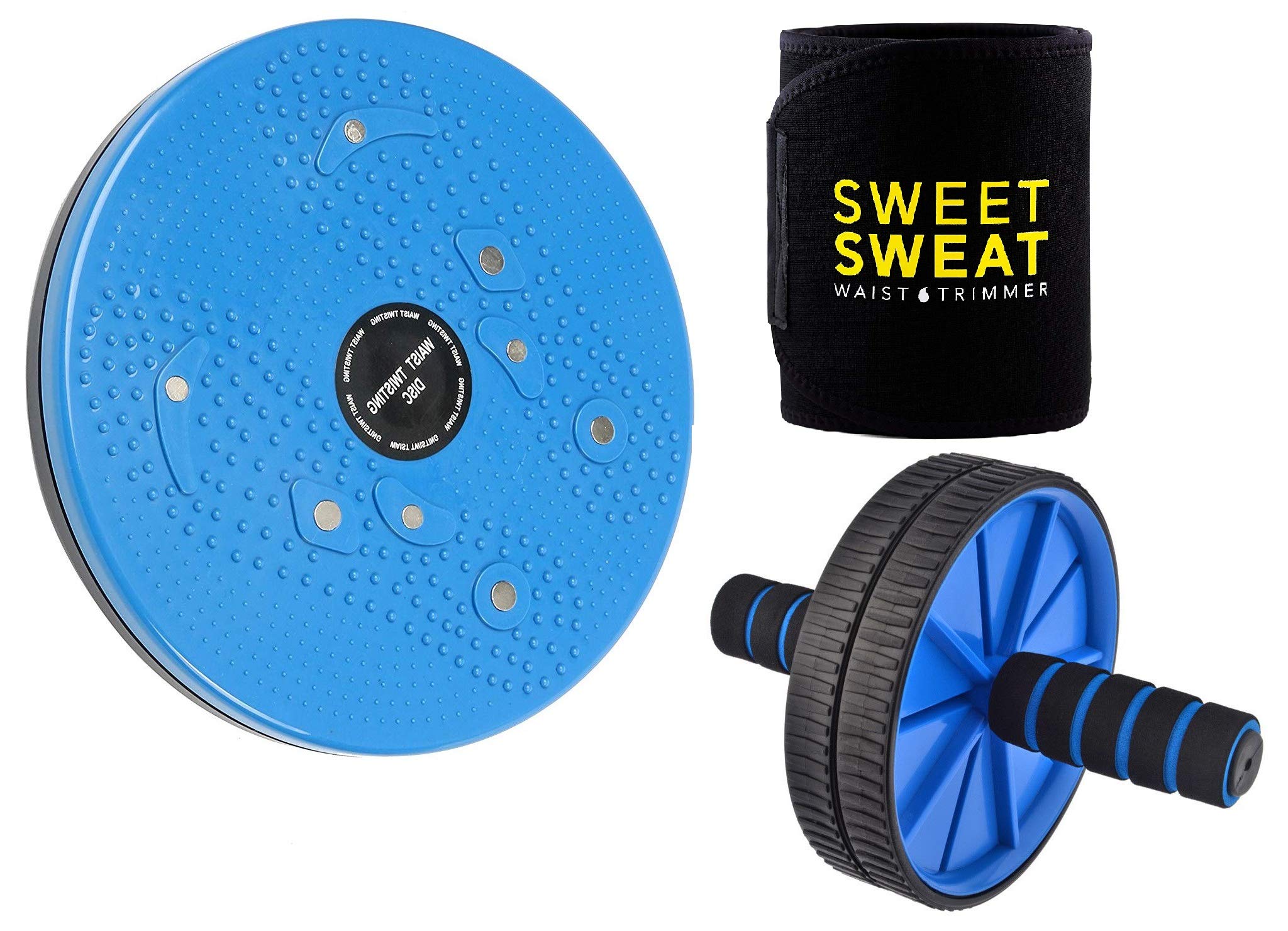 See full amazon price history chart for SIDHMART Trim Tone 3-in-1 Fitness Combo | Tummy Twister | Abs Wheel Roller | Sweat Belt - Core Abdominal Belly | Fat Reducer | Home Gym Fitness Equipment for Men and Women SIDHMART Trim Tone 3-in-1 Fitness Combo | Tummy Twister | Abs Wheel Roller | Sweat Belt - Core Abdominal Belly | Fat Reducer | Home Gym Fitness Equipment for Men and Women (B08SW5HQXS) Amazon Price History, Amazon Price Tracker
