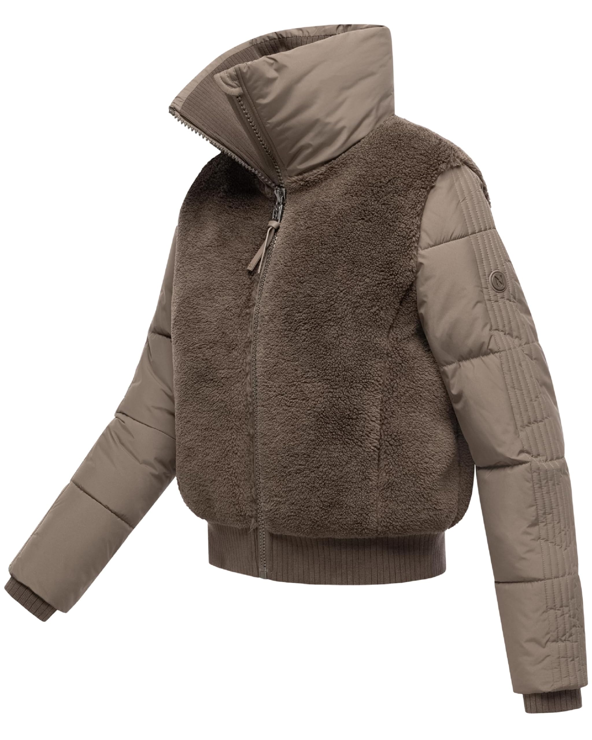 Navahoo Damska kurtka polarowa z wysokim kołnierzem Teddyzone 14 XS-XXL