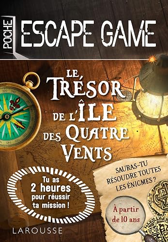 Escape de game de poche - Le Trésor de l'île des Quatre Vents