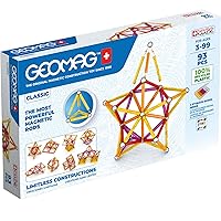 Geomag Classic - 93 pezzi - Costruzioni Magnitiche per Bambini