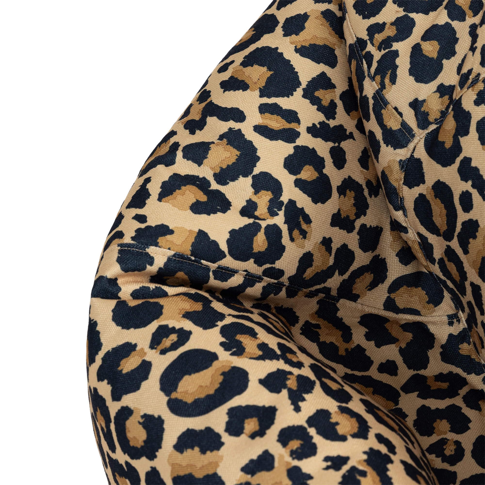 Icon Dalton Leopard Sitzsack, Webstoff, Gaming Sitzsack Erwachsene mit Füllung, Bean Bag, Lounge Sessel, Lounge Stuhl, Garten, Schlafzimmer, Wohnzimmer, Wohnzimmer Möbel