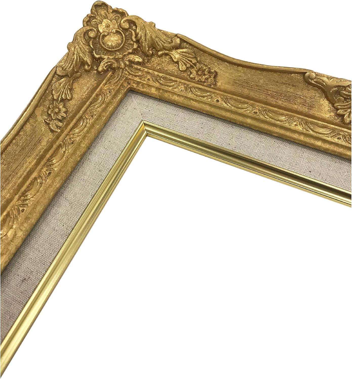 Large 9232N Oil Frame F4 Gold