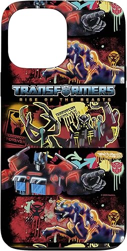 Vista 61 de Funda para iPhone 12/12 Pro Transformers: Rise of the Beasts Epic Graffiti Battle Panels