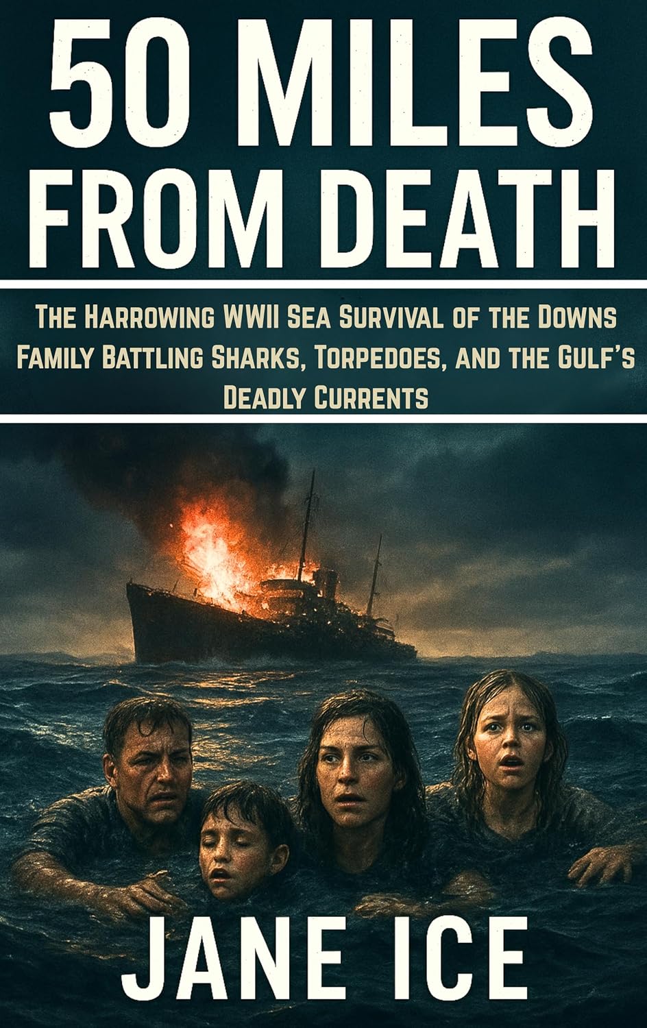 50 Miles from Death: The Harrowing WWII Sea Survival of the Downs Family Battling Sharks, Torpedoes, and the Gulf’s Deadly Currents
