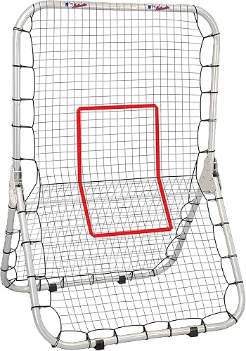 Franklin Sports MLB Pro Baseball Rebounder Net – Red de béisbol + Softbol + Entrenador de Fielding – Red de rebote para entrenamiento de campo +