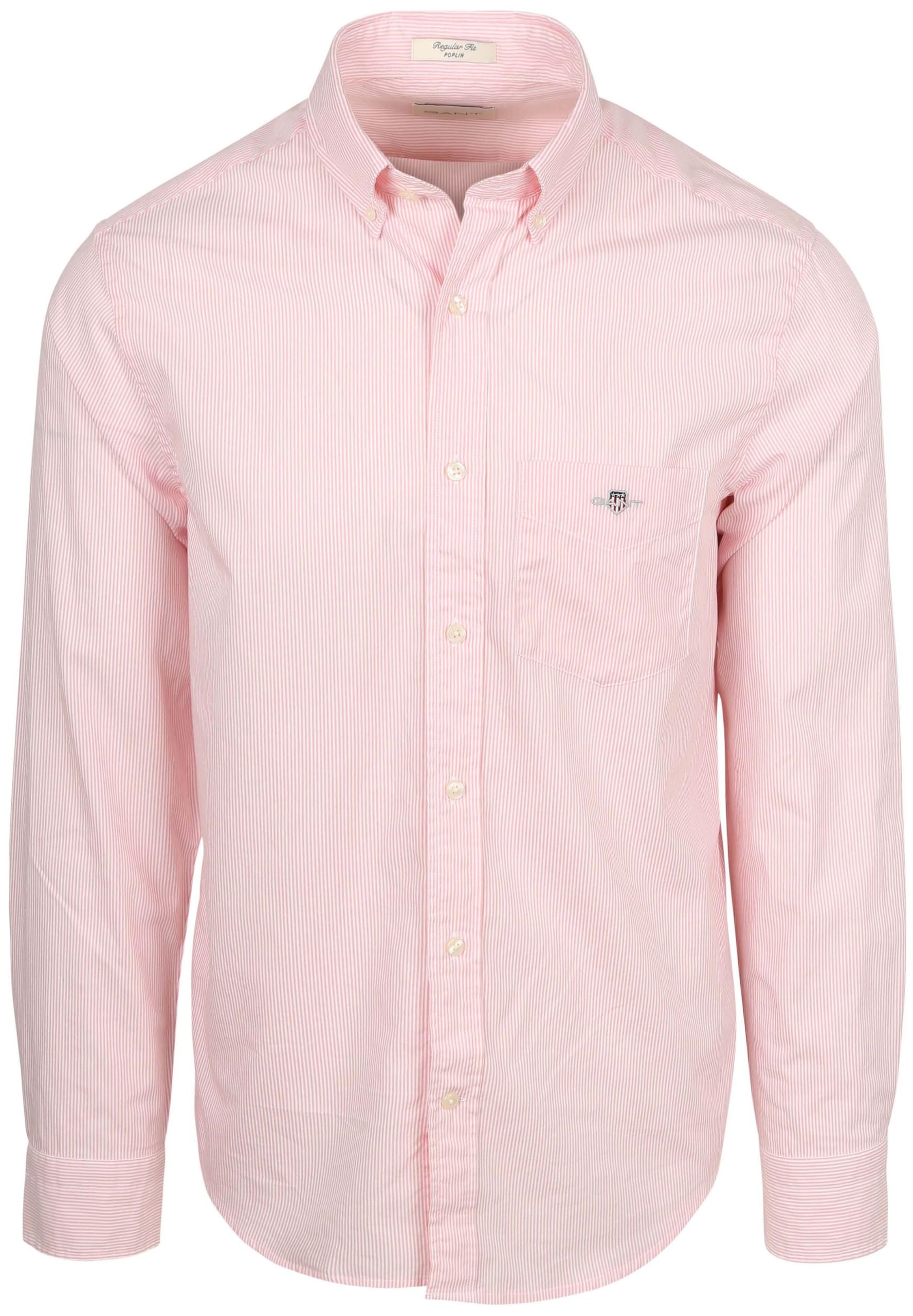 Gant Men's Washed Pink Reg Classic Poplin Banker Shirt