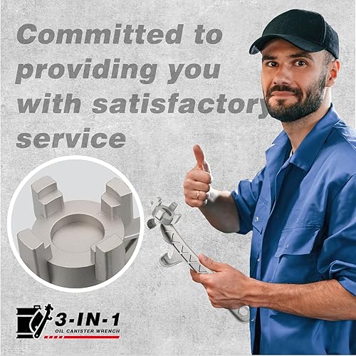 Miniatura 6 de Mellbree Llave de aluminio 3 en 1, herramienta abridor de cubos de 5 galones mejorada de 9.6 pulgadas, llave de tapas de bung para tambores de 5 a
