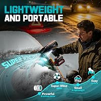 Ecarke Akkumulátoros Levegőfúvó 2×4000mAh Turbo Brushless Motor 80000RPM 7