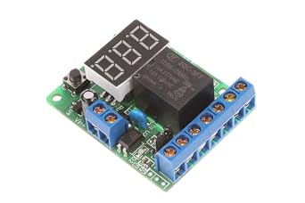 NOYITO Voltage Relay Module Upper Lower Limit Detection Control Switch Off ON Over Voltage Protection Battery Charge Discharge Timing (12V)