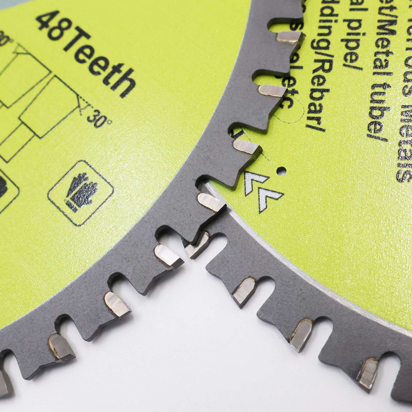 TCT Zaagbladen, 165 mm, 48 tanden, metaal, cirkelzaagblad met wolfraamcarbide punt voor ijzer, roestvrij staal, nikkel, titanium, ferrometalen en stalen buizen TCT Zaagbladen, 165 mm, 48 tanden, metaal, cirkelzaagblad met wolfraamcarbide punt voor ijzer, roestvrij staal, nikkel, titanium, ferrometalen en stalen buizen