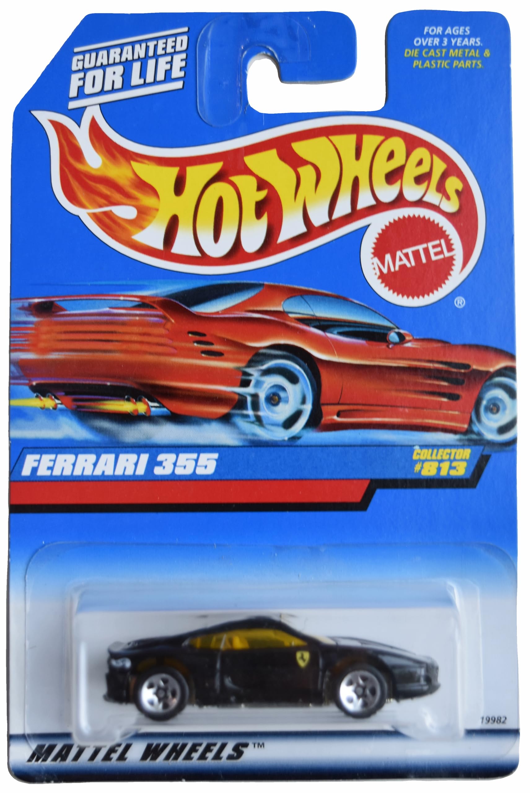 Amazon.com: Hot Wheels Ferrari 355, Black #813 : Toys & Games