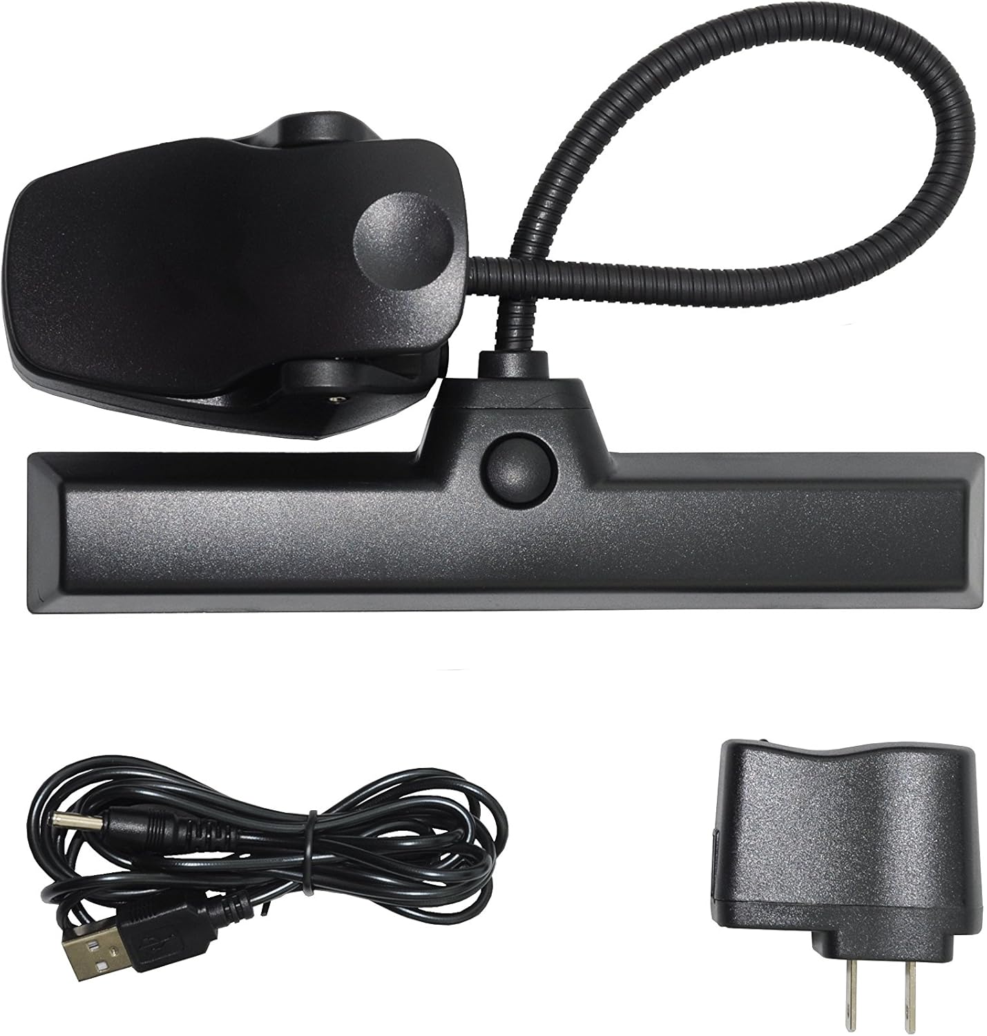 Karlling Portable Clip On Adjustable Neck 9 LEDs Music Stand Light Piano Orchestra Lamp Reading Light USB Book Lights