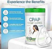 Vista 2 de RespLabs Medical - Toallitas de limpieza para máscaras CPAP