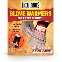Glove Warmers - Stretchy and Comfortable, Built in Pockets for HotHands Hand Warmers - Easy to Use and Convenient to Wear