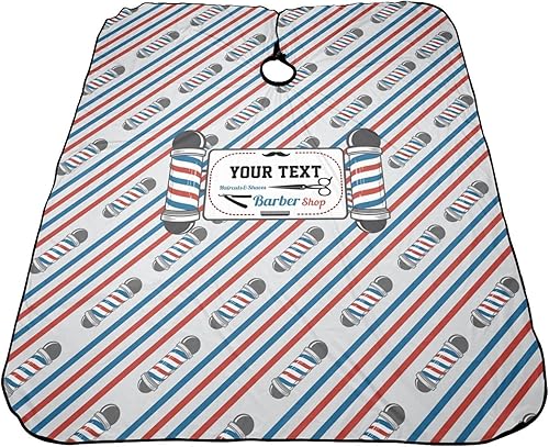 Miniatura 10 de Capa de peluquería impermeable personalizada, añade tu texto fotográfico, capa personalizada de peluquería para hombres, capa de corte de pelo