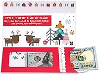 Vista 84 de Tarjeta de boda, con dos aperturas de tira para desgarrar, con ventana de plástico transparente que deja ver dinero, cheques o tarjetas de regalo