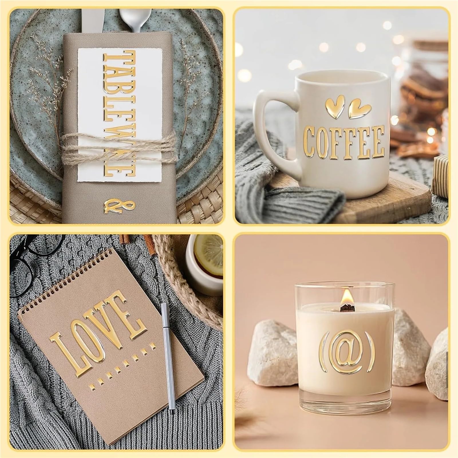 Naklejki z literami 18 arkuszy złota puffy litera cyfry naklejki złota pianka alfabet do samodzielnego wykonania prezent scrapbooking dekoracja kubka (zestaw )