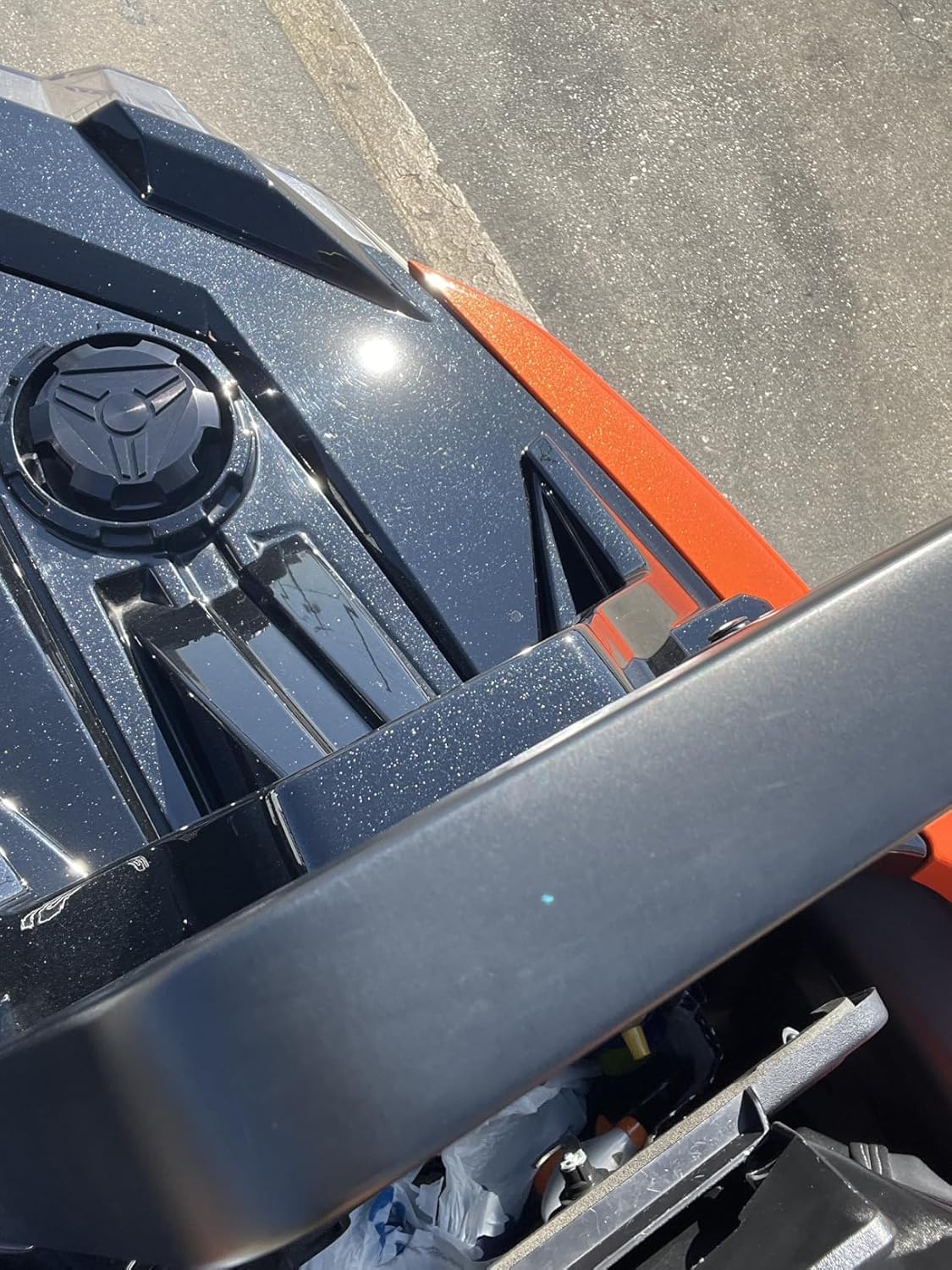 Black Aluminum Fuel Gas Cap Cover Fit for Polaris Slingshot 2015-2026, Precision CNC Machined Tank Lid Oil Cover Accessories for Slingshot S SL SLR R LE & Grand Touring