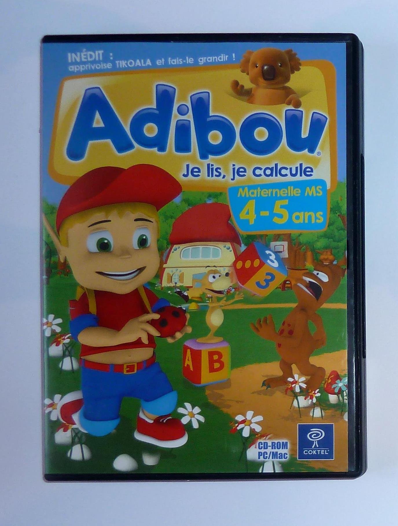 Adibou 4 Je Lis Je Calcule 4-5 ans (vf)
