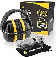 Vista 10 de TradeSmart High-Performance Earmuffs for Shooting Range & Shooting Eye Protection Glasses + Firearm Confidence Course