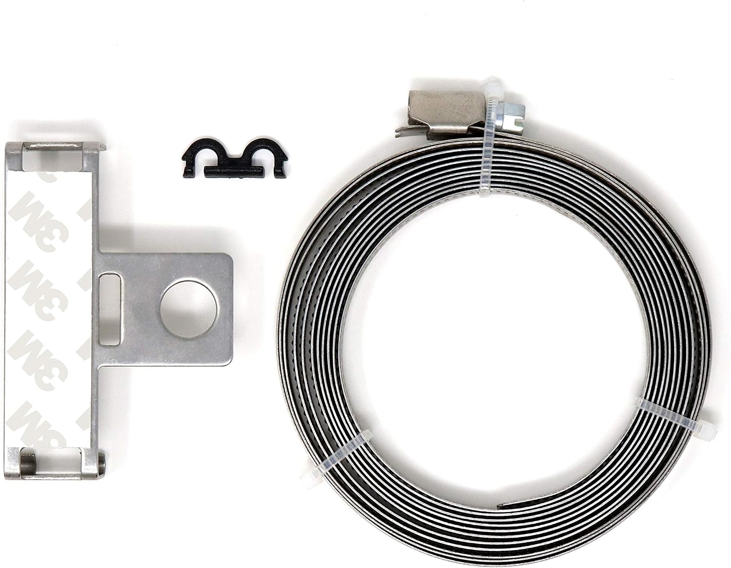 White Knight TPMS22105 Stainless Steel Finish TPMS Strap Kit, 4 Pack