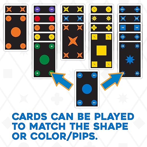 Miniatura 8 de MindWare Qwirkle Rummy - Edición amigable con los colores para ciegos, fácil de jugar para personas con problemas de visión de color, juego de