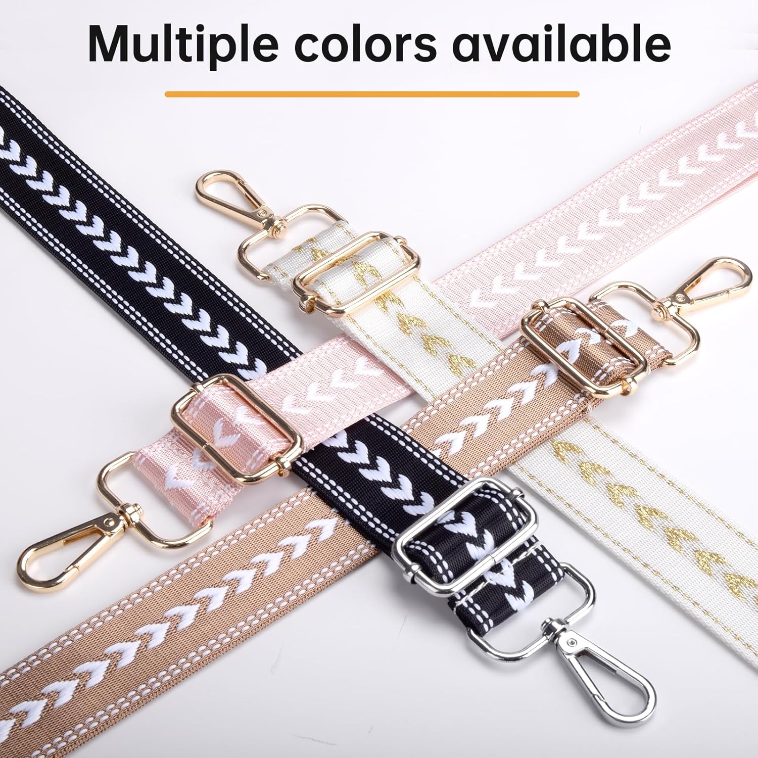 Purse Straps Replacement Crossbody Wide Bag Strap for Purses Adjustable Shoulder Straps for Women Handbags - Image 4