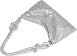 YUWITA Rhinestone Purse for Women Evening Bag Glitter Sparkly Mini Handbags