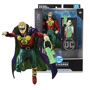 McFarlane Alan Scott (Day of Vengeance), Alan Lantern, Alan Green (Tag-of-Vengeance), Multi-Colour TM17016
