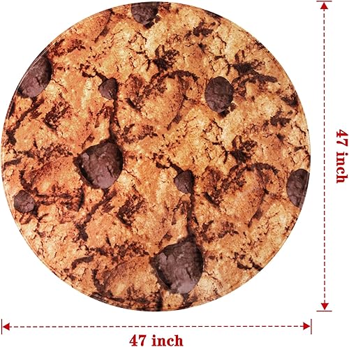 Miniatura 86 de mermaker Cobija de doble cara con estampado de tortilla para burritos Beige