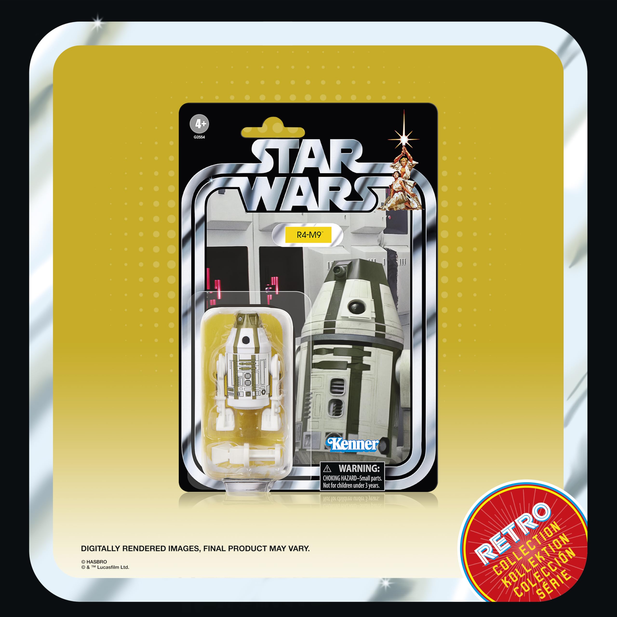 Star Wars La colección Retro, Nueva Esperanza, Pack de 6 Figuras coleccionables de 9,5 cm del Episodio IV